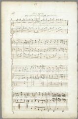 1 vue Je te trouve divine, air et paroles que j'ai fait en automne 1793 pour le clavecin (folio 66)