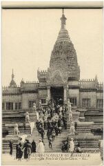 12 vues Exposition coloniale 1922. L'Indo-Chine. Marseille. Carnet de 12 cartes postales.