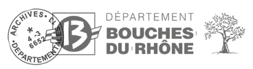 Timbre Archives départementales des Bouches-du-Rhône